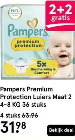Etos Pampers Premium Protection Luiers aanbieding