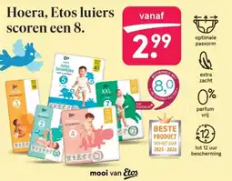 Etos Hoera, Etos luiers scoren een 8. aanbieding