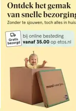 Etos Ontdek het gemak van snelle bezorging aanbieding