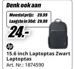 MediaMarkt 15.6 inch Laptoptas Zwart Laptoptas aanbieding