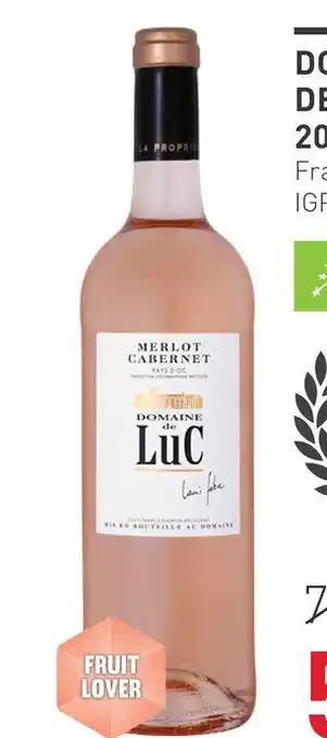 Gall & Gall Domaine De Luc Rosé 75CL Wijn aanbieding