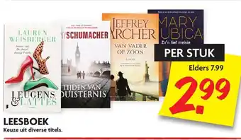 Dekamarkt Leesboek aanbieding