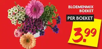 Dekamarkt Bloemenmix boeket aanbieding