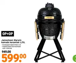 GAMMA Jamestown Marwin kamado keramiek L/XL aanbieding