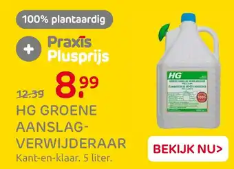Praxis Hg groene aanslag- verwijderaar aanbieding