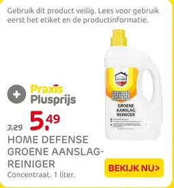 Praxis Home defense cure groene aanslag reiniger aanbieding