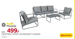 Praxis Central park loungeset samos aanbieding