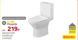 Praxis Aquazuro duoblok livenza aanbieding