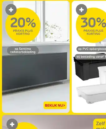 Praxis Op Sentimo radiatorbekleding aanbieding