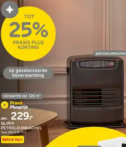 Praxis Qlima petroleumkachel aanbieding