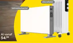 Praxis Olieradiator convectorkachel aanbieding