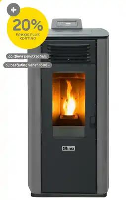 Praxis Op Qlima pelletkachels aanbieding