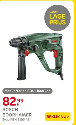 Praxis Bosch boorhamer aanbieding