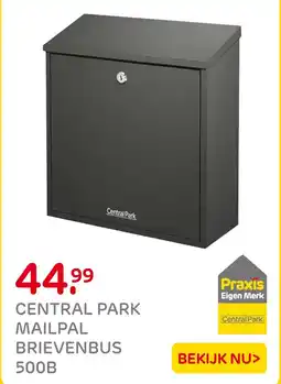Praxis Central park mailpal brievenbus 500B aanbieding
