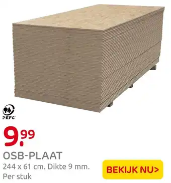Praxis Osb-plaat aanbieding