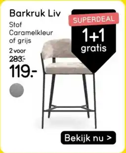 Leen Bakker Barkruk Liv aanbieding