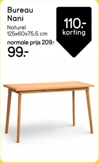 Leen Bakker Bureau Nani aanbieding