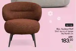 Leen Bakker Fauteuil Rolf aanbieding