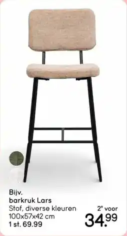 Leen Bakker Barkruk Lars aanbieding