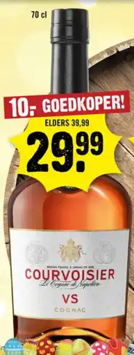 Dirck 3 Courvoisier vs Cognac aanbieding