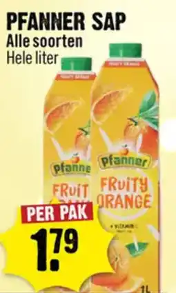 Dirck 3 Pfanner Sap aanbieding