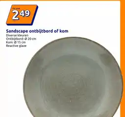 Action Sandscape ontbijtbord of kom aanbieding
