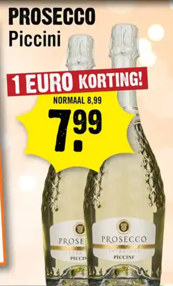 Dirck 3 Prosecco Piccini aanbieding