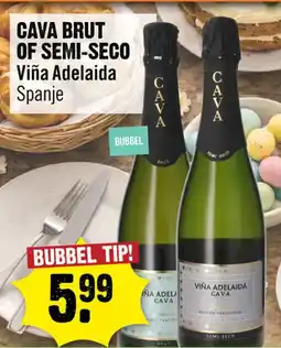 Dirck 3 Cava Brut of Semi Seco Viña Adelaida Spanje aanbieding