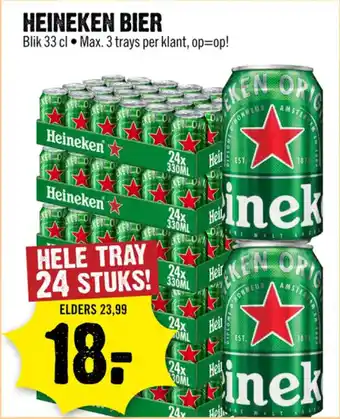 Dirck 3 Heineken Bier aanbieding