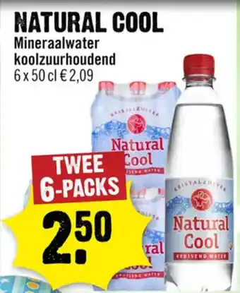 Dirck 3 Natural Cool Mineraalwater Koolzuurhoudend aanbieding