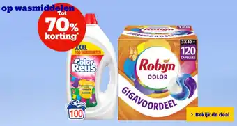 Bol.com Op Wasmiddelen aanbieding