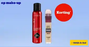 Bol.com op make-up aanbieding