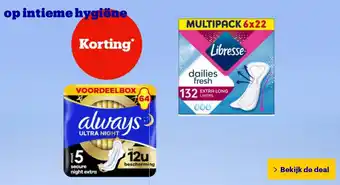 Bol.com op Intieme Hygiëne aanbieding