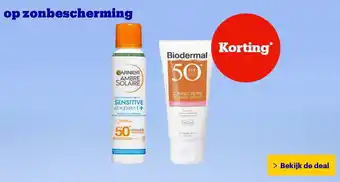 Bol.com op Zonbescherming aanbieding