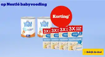 Bol.com op Nestlé babyvoeding aanbieding