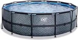 Wehkamp Exit Toys EXIT Stone zwembad met filterpomp aanbieding