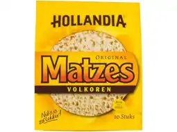 Hoogvliet Hollandia Ronde matzes volkoren aanbieding
