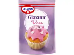 Hoogvliet Dr. Oetker Glazuur roze aanbieding