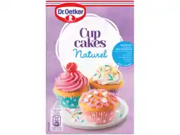Hoogvliet Dr. Oetker Basismix voor cupcakes naturel aanbieding