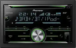 Bol.com Pioneer FH-X840DAB Autoradio Dubbel din CD Tuner-USB-DAB+ - 4 x 50 W aanbieding