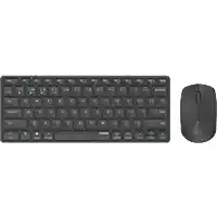 Expert Rapoo 9600M Draadloze multimode Blade Combo Set, QWERTY US Toetsenbord Grijs aanbieding