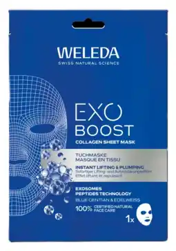 De Online Drogist Weleda Exo Boost Collagen Sheet Mask aanbieding