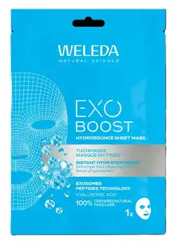 De Online Drogist Weleda Exo Boost Hydrobounce Sheet Mask aanbieding