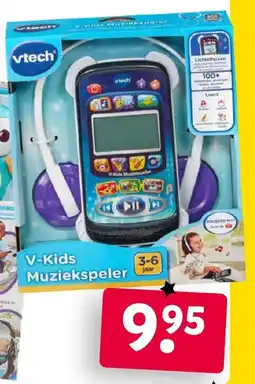 Intertoys Vtech V-Kids Muziekspeler aanbieding