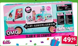 Intertoys LOL O.M.G Glam N' GO camper aanbieding