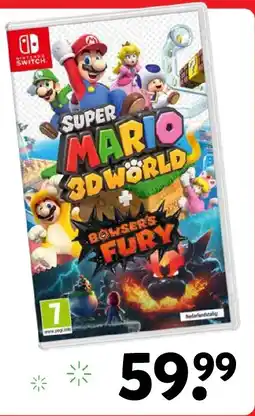 Intertoys Super mario 3D world aanbieding