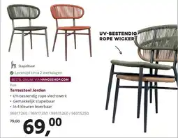 HANOS Kaja Terrasstoel Jorden aanbieding