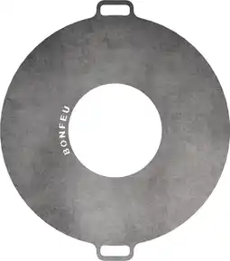Bol.com BonFeu BonPlancha Ø120 - Bakplaat voor vuurschaal 120 cm - 6 mm dik Staal - 120 x 120 x 0.6 cm aanbieding