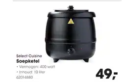 HANOS Select cuisine soepketel aanbieding