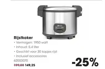 HANOS Rijstkoker aanbieding